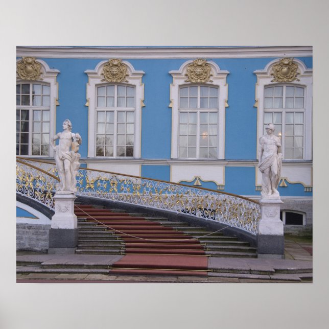 Ryssland, Sankt Petersburg, Pushkin, Catherine's 5 Poster (Framsidan)