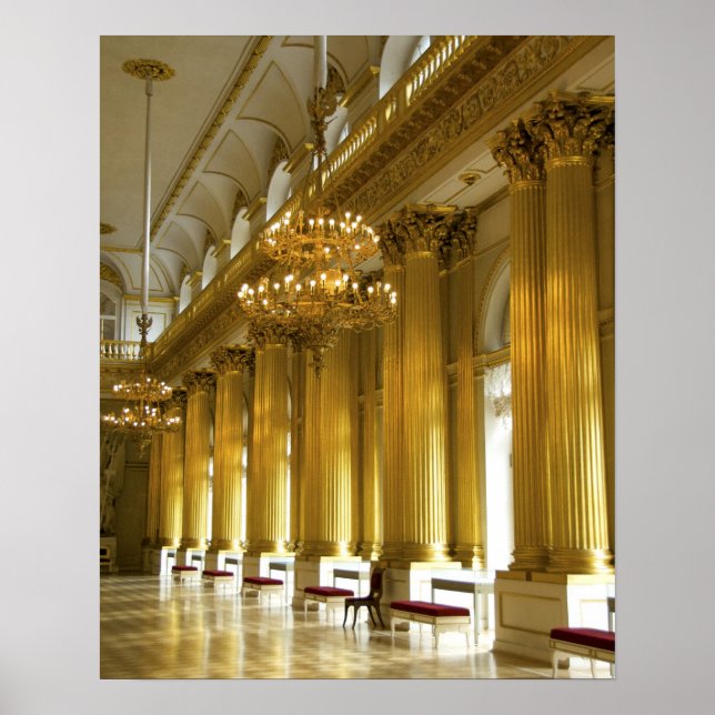 Ryssland, Sankt Petersburg, vinterpalatset, The Poster (Framsidan)