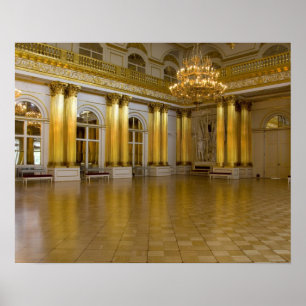Ryssland, St. Petersburg, Ermitaget (även känd som Poster