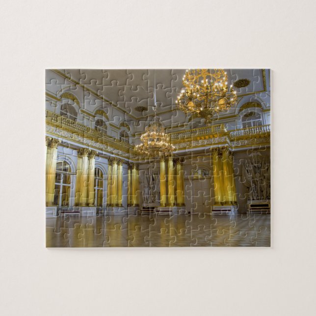 Ryssland, St. Petersburg, Ermitaget (även känd som Pussel (Horisontell)