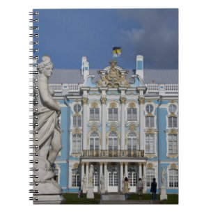 Ryssland, St. Petersburg, Katarinapalatset (även k Anteckningsbok Med Spiral