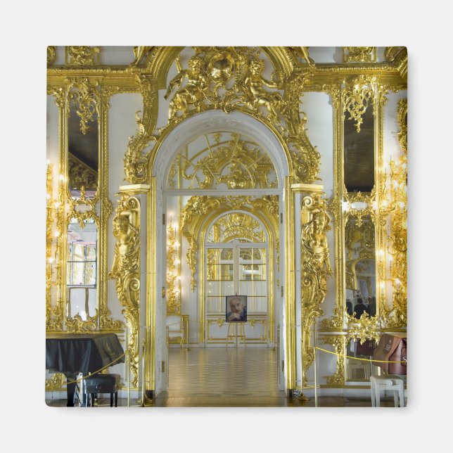 Ryssland, St. Petersburg, Katarinapalatset (även k Magnet (Framsidan)