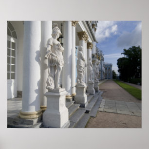 Ryssland, St. Petersburg, Katarinapalatset (även k Poster