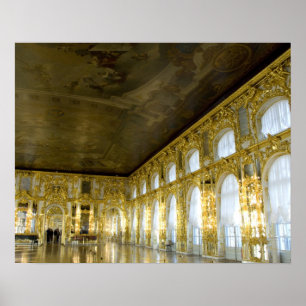 Ryssland, St. Petersburg, Katarinapalatset (även k Poster