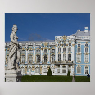 Ryssland, St. Petersburg, Katarinapalatset (även k Poster