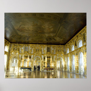 Ryssland, St. Petersburg, Katarinapalatset (även k Poster