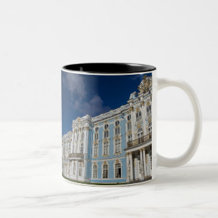 Ryssland, St. Petersburg, Katarinapalatset (även k Två-Tonad Mugg