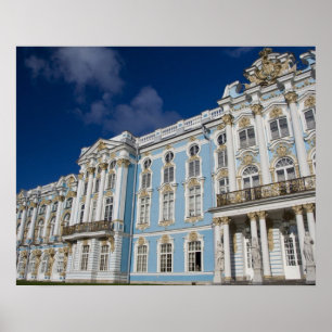 Ryssland, St. Petersburg, Katarinapalatset (även Poster