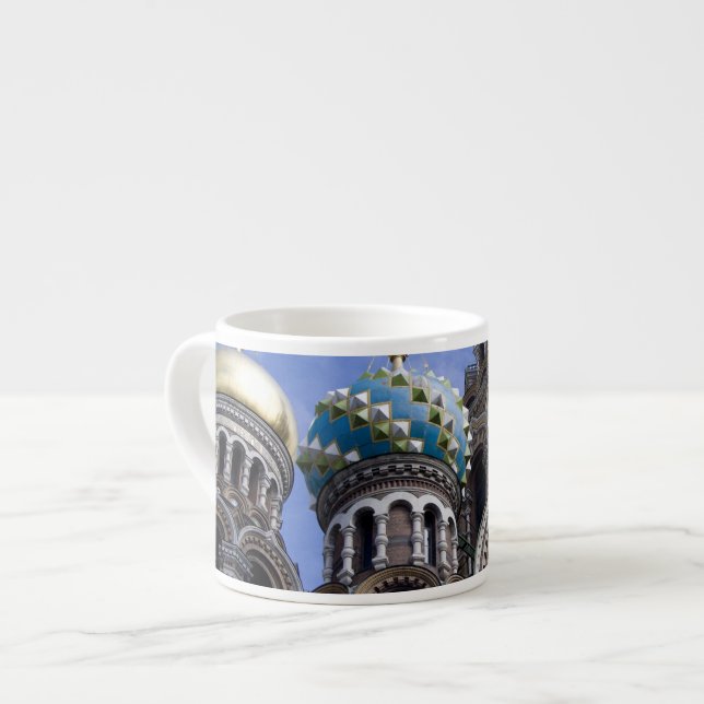 Ryssland, St Petersburg, Nevsky Prospekt, Den 2 Espressomugg (Framsida vänster)