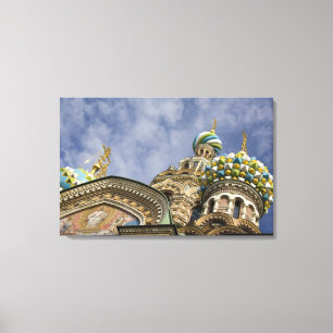 Ryssland, St. Petersburg, Nevsky Prospekt, Den Canvastryck