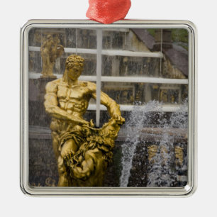 Ryssland, St. Petersburg, Peterhoff (även känd som Julgransprydnad Metall