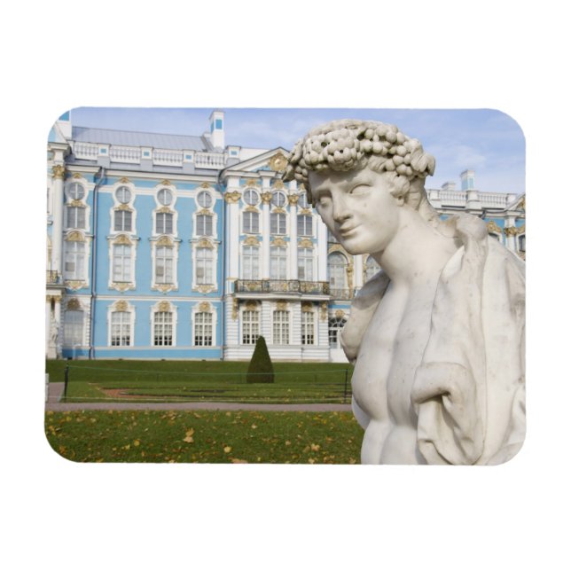 Ryssland, St. Petersburg, Pushkin, Catharinas 3 Magnet (Horisontell)