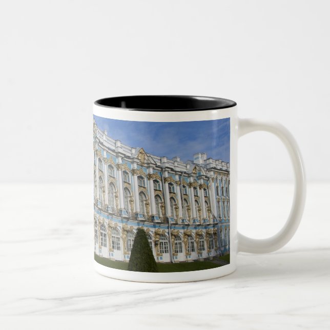 Ryssland, St. Petersburg, Pushkin, Catharinas 4 Två-Tonad Mugg (Höger)