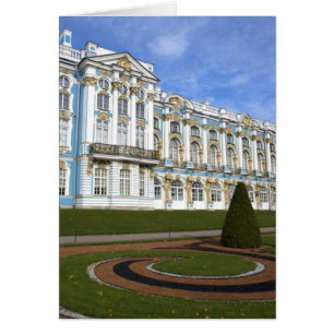 Ryssland, St. Petersburg, Pushkin, Katarinas Hälsningskort