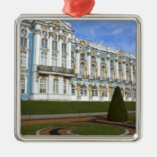Ryssland, St. Petersburg, Pushkin, Katarinas Julgransprydnad Metall