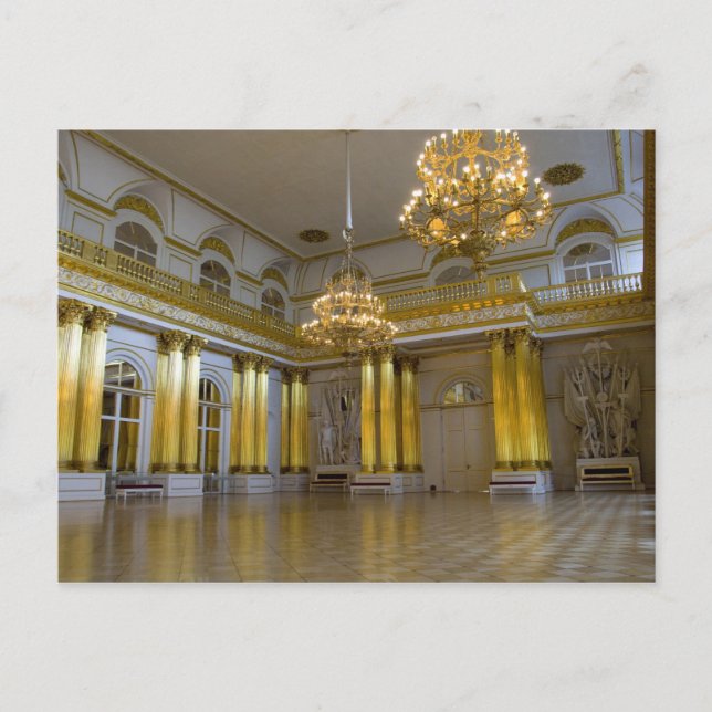 Ryssland, St. Petersburg, The Hermitage (även känd Vykort (Framsida)