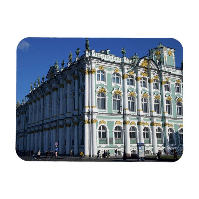 Ryssland, St. Petersburg, Vinterpalatset, De 4 Magnet (Horisontell)