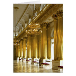 Ryssland, St. Petersburg, Vinterpalatset, Det Hälsningskort