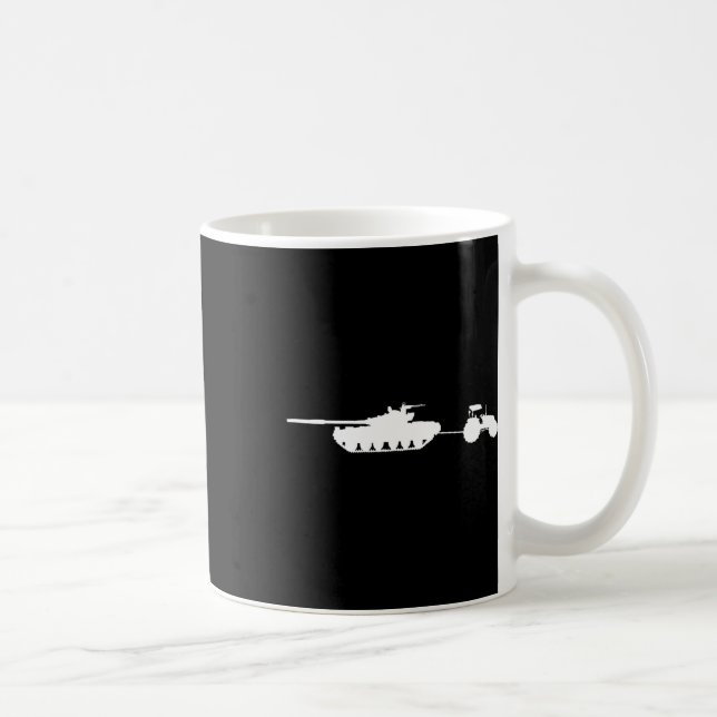 Ryssland T72 Stridsvagn Dragfordon Ukraina Kiev  Kaffemugg (Höger)