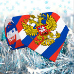 Ryssland Ties, mode ryska Flagga business Slips<br><div class="desc">Neck Tie: Patriotisk rysk Flagga mode rand med Jackande av Arm & Rysslands affärskonstruktion - kärlek mitt land,  bära,  resor,  landpatrioter/sportfantaster</div>