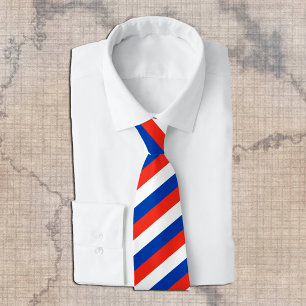 Ryssland Ties, mode ryska Flagga business Slips