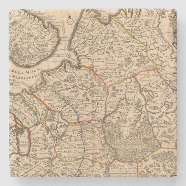 Ryssland Underlägg Sten (Framsidan)