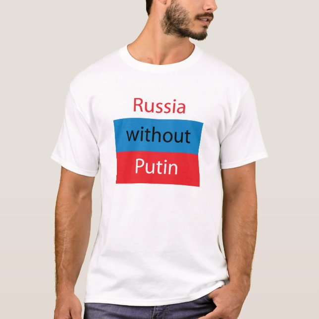 Ryssland utan Putin Tröja (Framsida)