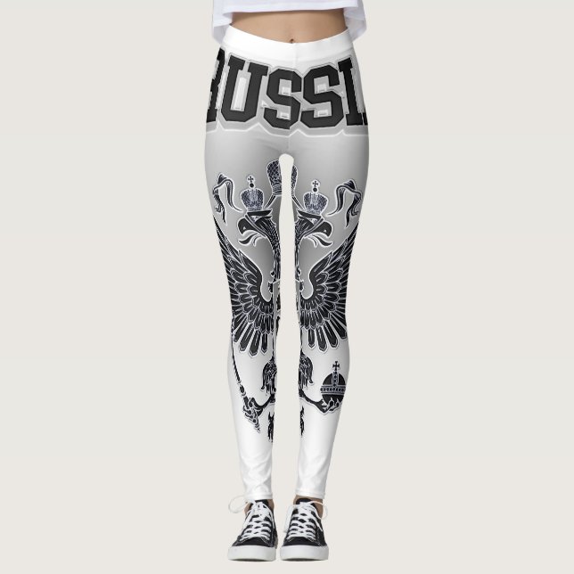 Ryssland vapensköld leggings (Framsida)