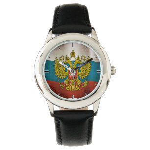 Rysslands flagga armbandsur