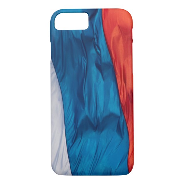 Rysslands Flagga Case-Mate iPhone Skal (Baksida)