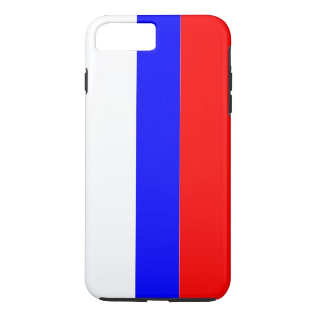 Rysslands flagga Case-Mate iPhone skal (Baksida)