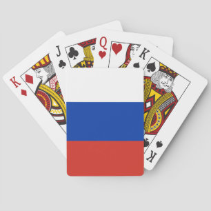 Rysslands flagga casinokort