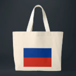 Rysslands flagga jumbo tygkasse<br><div class="desc">Rysslands flagga Totebag</div>