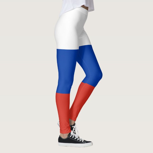 Rysslands flagga leggings (Höger)