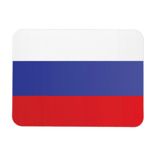 Rysslands Flagga Magnet