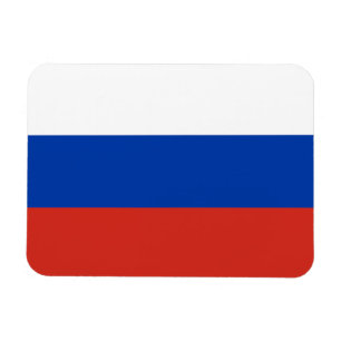 Rysslands flagga magnet