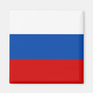 Rysslands Flagga Magnet