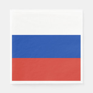 Rysslands flagga pappersservett