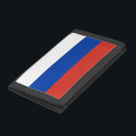 Rysslands flagga-plånbok<br><div class="desc">Nylon Wallet med rysk flagga</div>