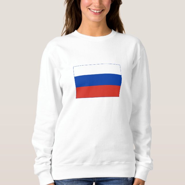 Rysslands flagga t shirt (Framsida)