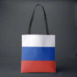 Rysslands flagga tygkasse<br><div class="desc">Rysslands flagg Tote väska</div>
