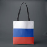 Rysslands flagga tygkasse<br><div class="desc">Rysslands flagg Tote väska</div>