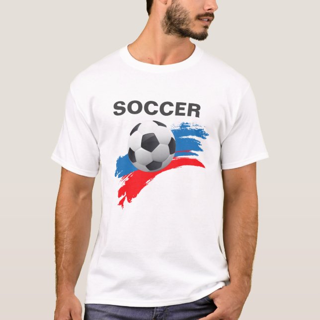 Rysslands fotbollsspelare Manar T Shirt (Framsida)