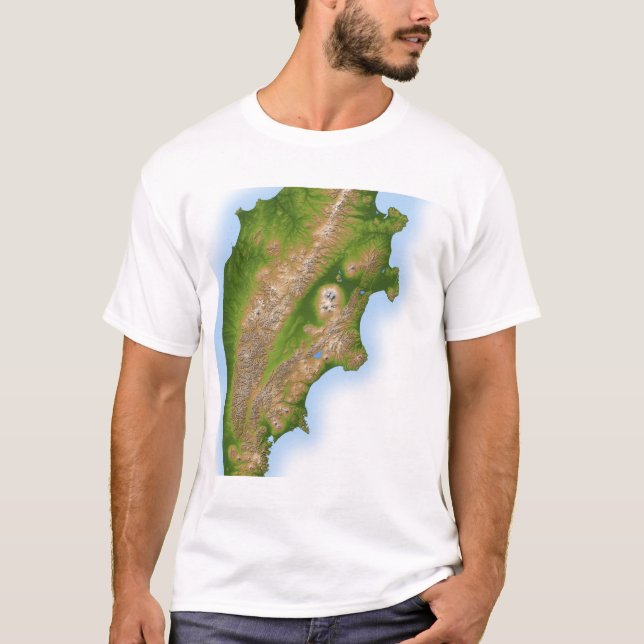 Rysslands Kamchatka-Peninsula T Shirt (Framsida)