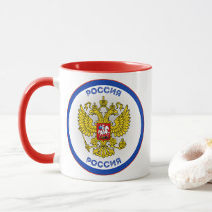 Rysslands kulturarvssymbol mugg