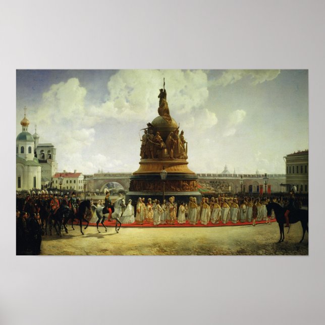 Rysslands millennium poster (Framsidan)