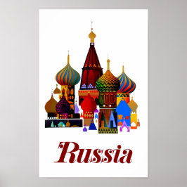 Rysslands reseaffisch poster
