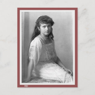 Rysslands storhertiginnan Anastasia Nikolaevna 191 Vykort
