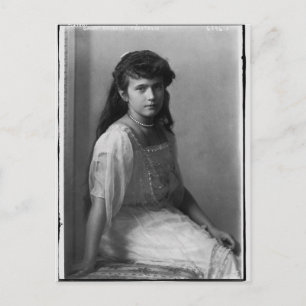 Rysslands storhertiginnan Anastasia Nikolaevna Vykort