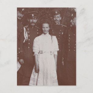Rysslands storhertiginnan Tatiana - Romanov Vykort
